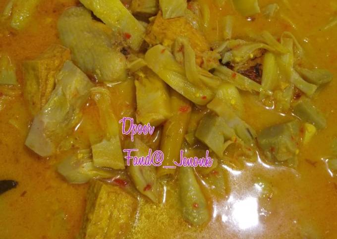 Resep: Gori/Tewel Santan Menu Enak