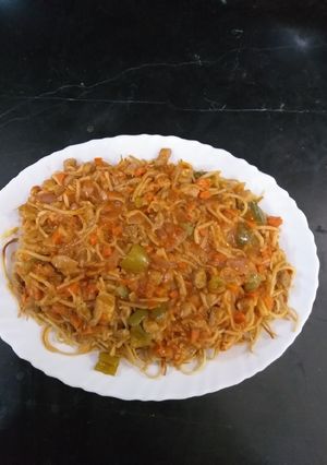 A picture of American chicen chopsy.