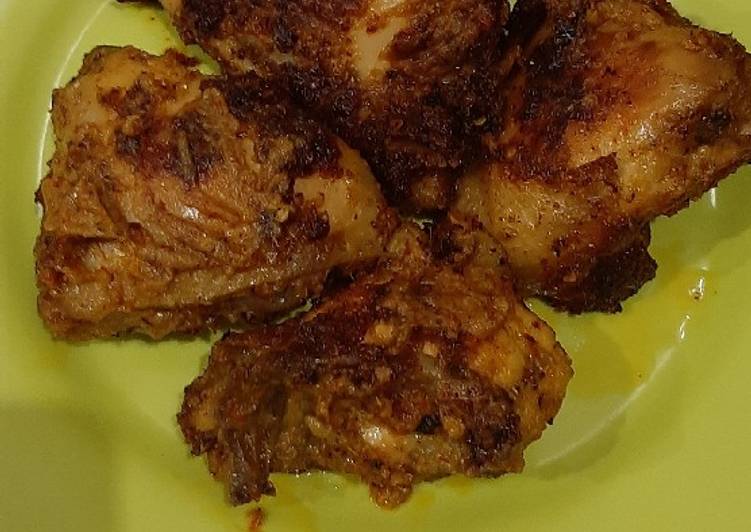 Resep @ENAK Ayam bakar teflon ala bunKev menu masakan harian
