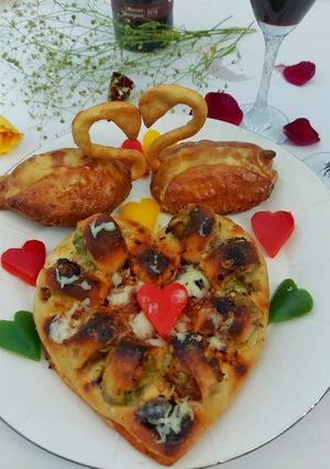 কাবাব স্যান্ডউইচ পিজ্জা (kabab sandwich pizza recipe in Bengali) রেসিপির প্রধান ছবি