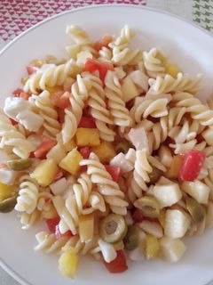 Una foto de Pasta veraniega