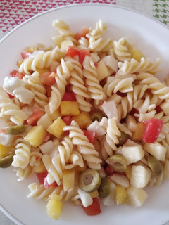 Una foto de Pasta veraniega