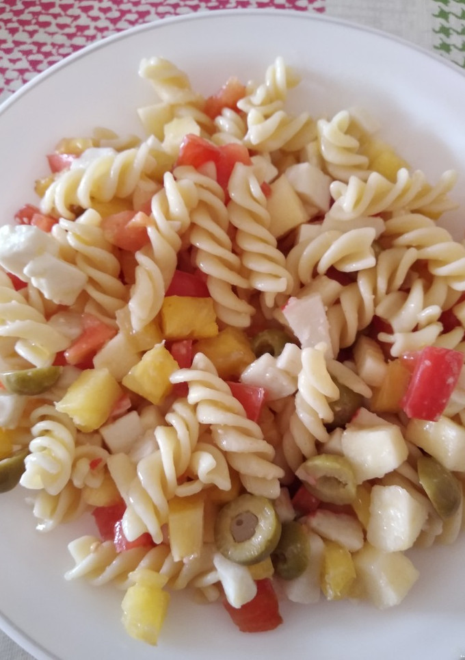 Una foto de Pasta veraniega