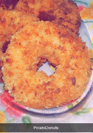 A picture of Potato donuts.