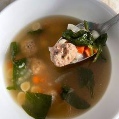Italian Wedding Soup A picture of Italian Wedding Soup.