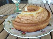 Una foto de yogur sabor limón