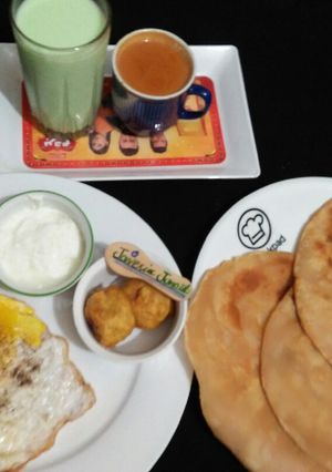 A picture of Ramazan sehri platter😃😃.