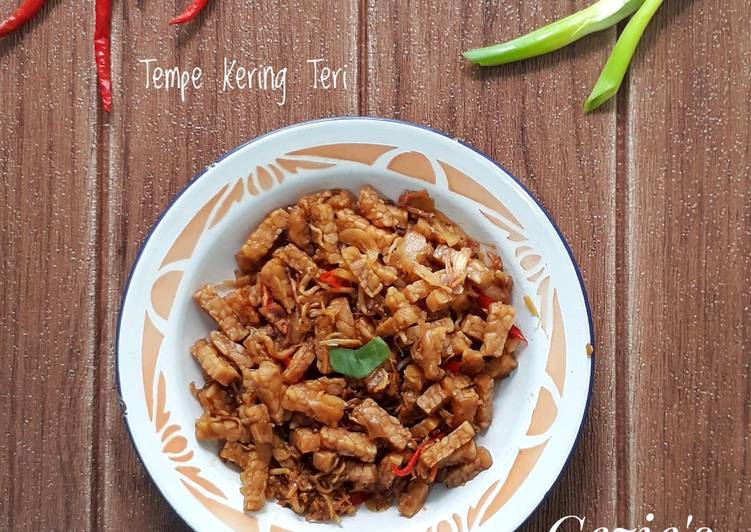 Kering tempe ikan teri