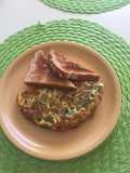 Omelette de huevo y nopalitos