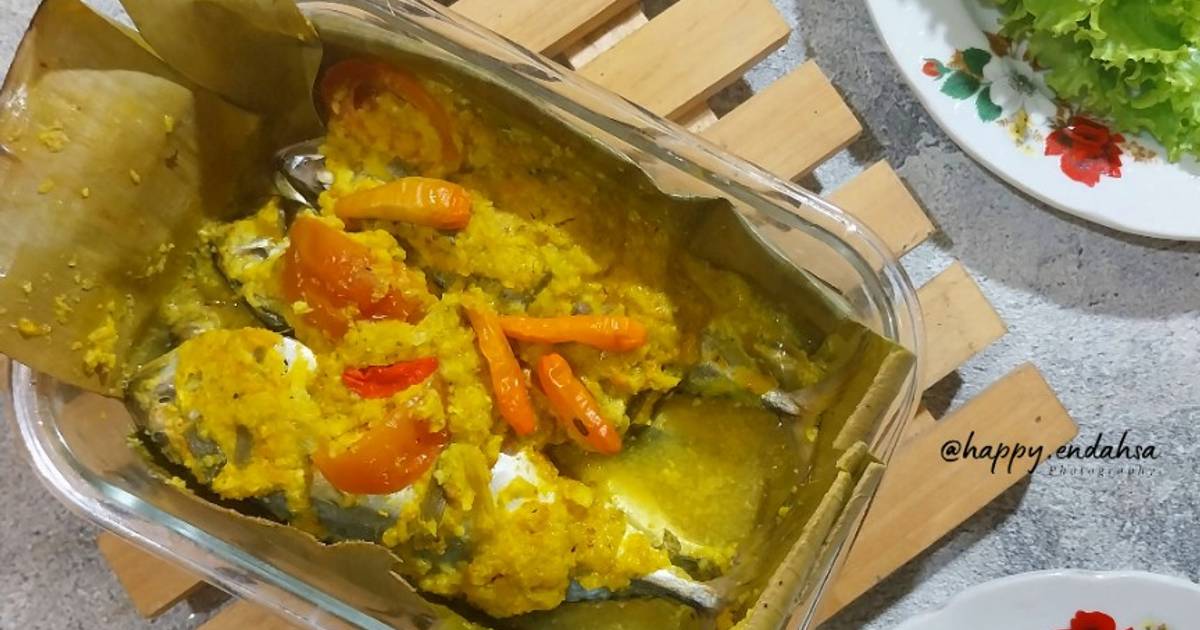 Resep Pepes Kembung Bumbu Kuning Paling Mudah dan Enak