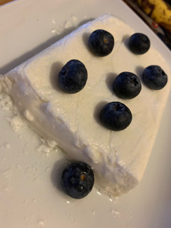 Una foto de Gelatina de queso crema