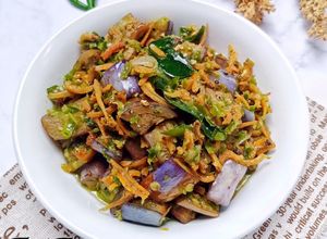 Foto resep Terong Teri Sambal Ijo