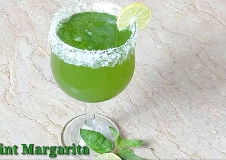 Step-by-Step Guide to Prepare Quick Summer drink Mint Margarita