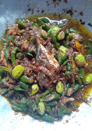 Foto resep #5resepterbaruku sambal ijo ikan asin peda spesial