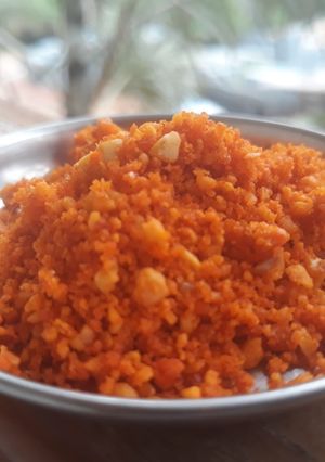 A picture of Shengdana chutney.