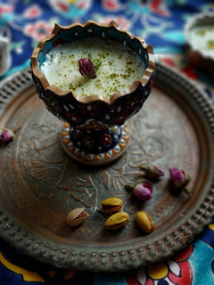 عکسی از دستور فرنی پسته