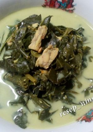 Foto resep Sayur Daun Singkong/Gulai Daun Singkong