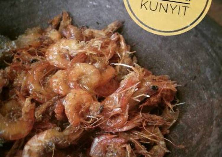 Bumbu Udang Goreng Kunyit | Cara Masak Udang Goreng Kunyit Yang Lezat Sekali