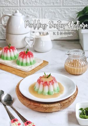 Foto resep Pudding Santan Mutiara Vla Kinca