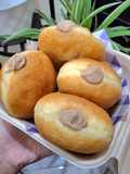 Donat Bomboloni dengan Nutella Filling