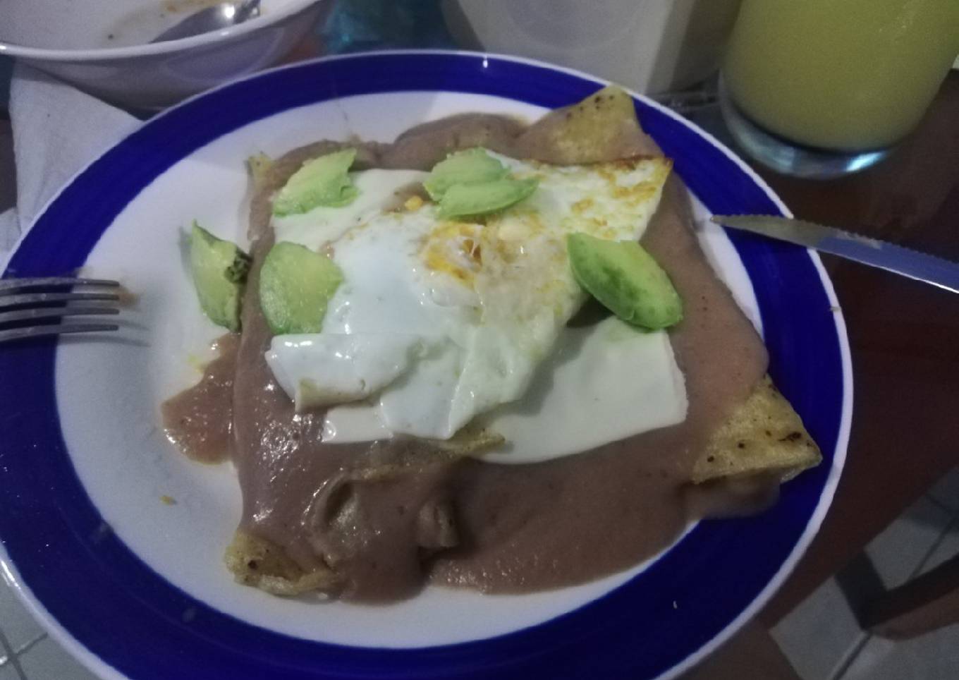 Enfrijoladas 😋