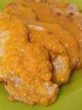 Lomo de cerdo fresco en salsa de sidra y miel