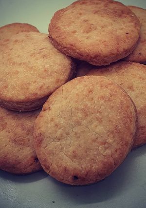 Une photo de Sablés au parmesan et chili