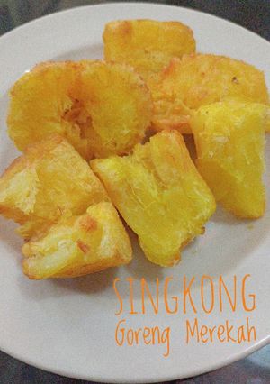 Foto resep Singkong Goreng Merekah