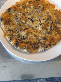 Una foto de Tortilla francesa con butifarrón de carne