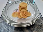 A picture of no bake wheat flour cookies