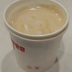 A picture of Cappuccino  coffe.