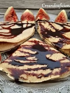 Una foto de Crepes de avena y coco