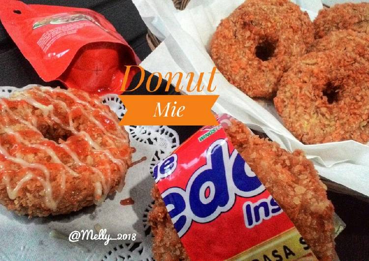 Resep 25.Donut Mie Instant Anti Gagal