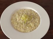 Una foto di risotto con stracchino