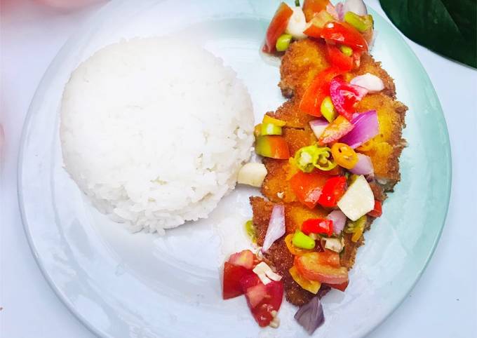 Resep Chicken Katsu Sambal Matah Oleh Anif Agustina Cookpad 4050