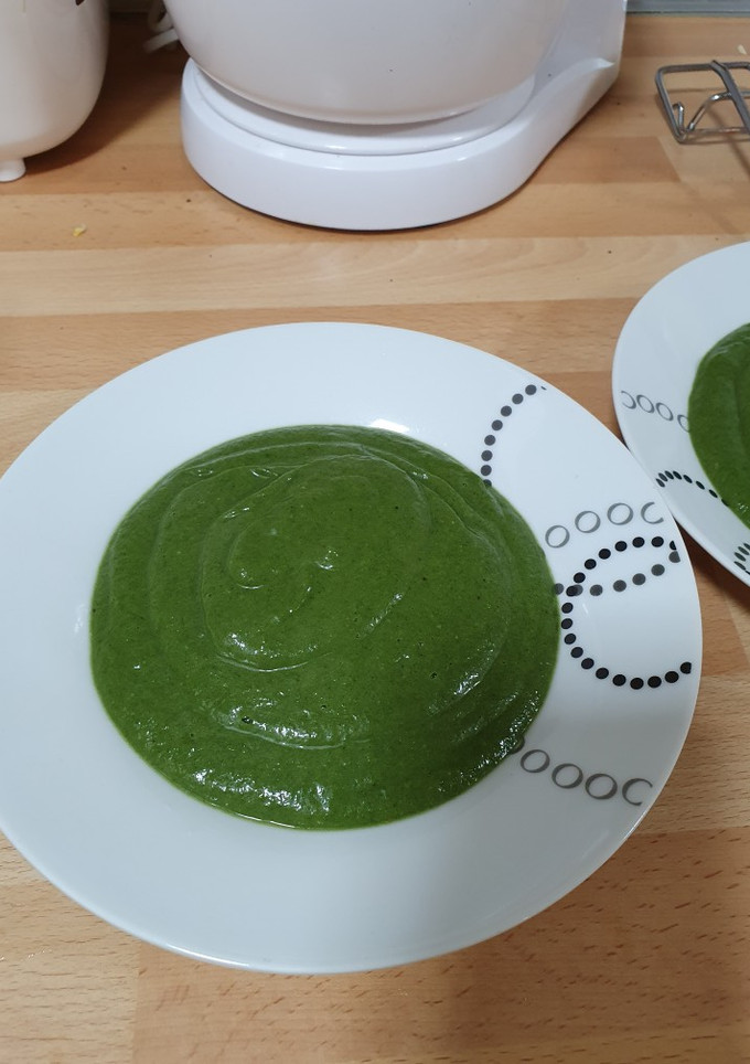 Una foto de Crema verde