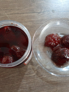 عکسی از دستور مربای توت فرنگی