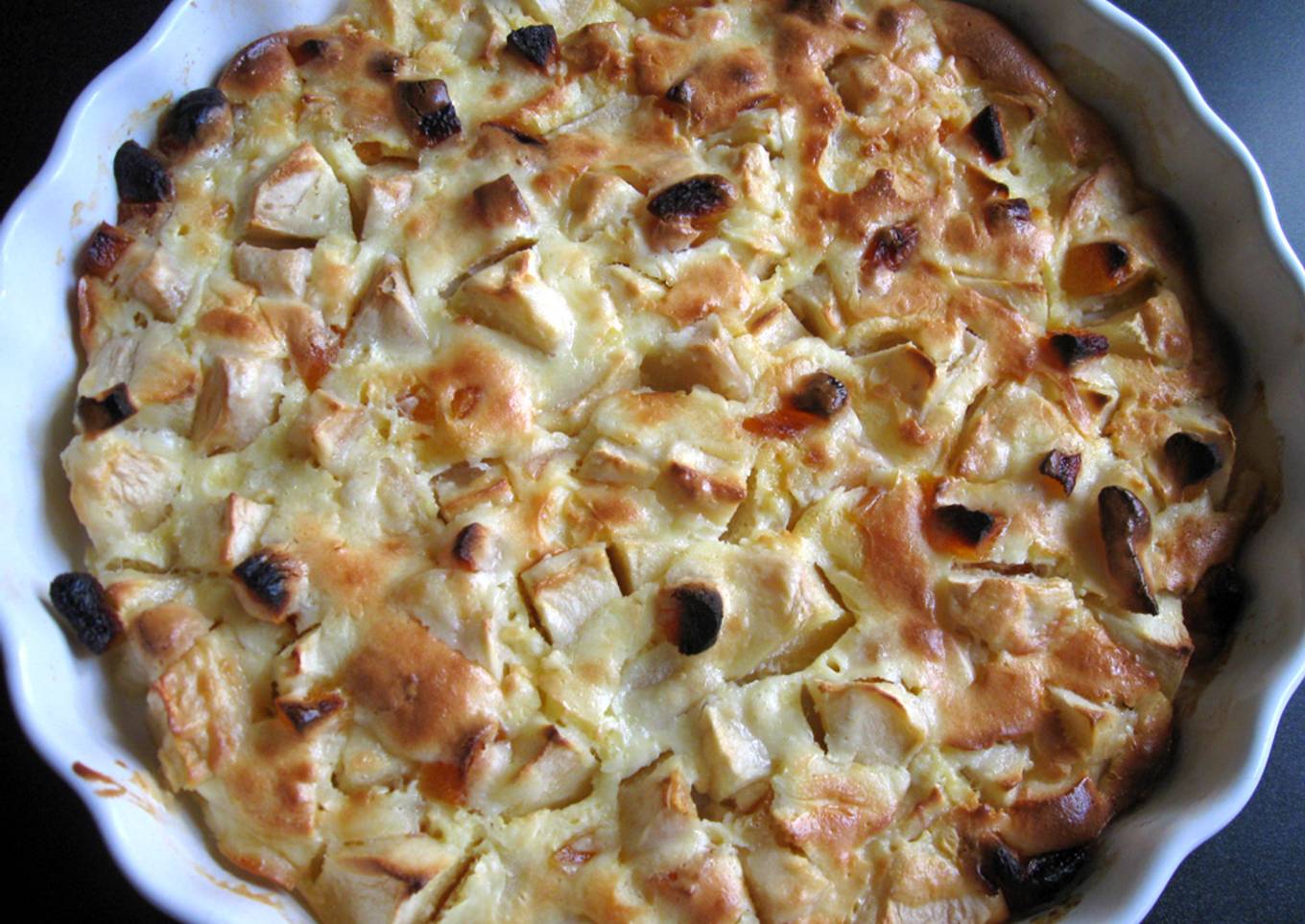 Apple & Apricot Cream Cheese Bake