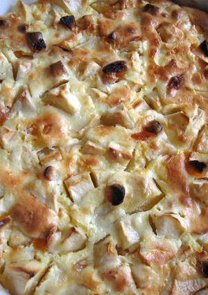 A picture of Apple & Apricot Cream Cheese Bake.