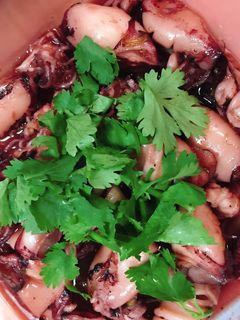 รูปของ หมึกต้มหวาน