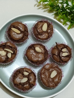 Foto resep Mini Cup Brownies Cookies