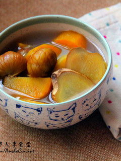 栗子地瓜甜湯 的食譜成品照片