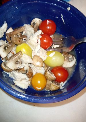 A picture of Quick chicken meal.