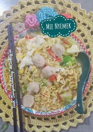 Foto resep Mie Nyemek 🍜