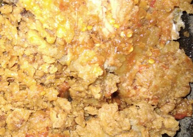 Cara Gampang Membuat Ayam Geprek Beldek👩‍🍳, Enak Banget