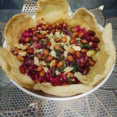 Papad Salad A picture of Papad Salad .
