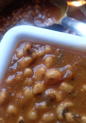A picture of Lobiya masala.