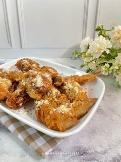 Foto resep Chicken Wings with Garlic Cheese