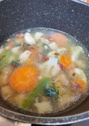 Foto resep Mpasi 1+ (Sup Ikan Dori)