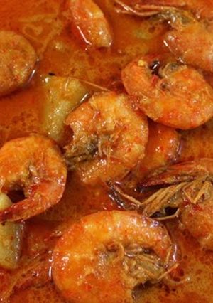 Foto resep Gulai udang kentang